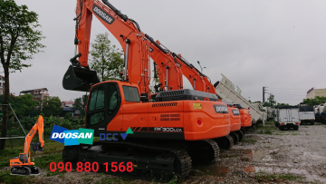 Máy xúc đào bánh xích DX300-LCA