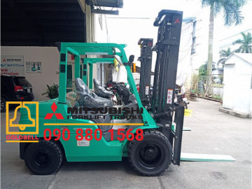 Xe nâng dầu Mitsubishi 3.5 tấn FD35ANT nhập khẩu Nhật Bản
