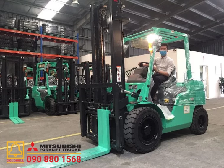 Xe nâng Mitsubishi Nhật Bản được đánh giá là tốt nhất thị trường Việt Nam