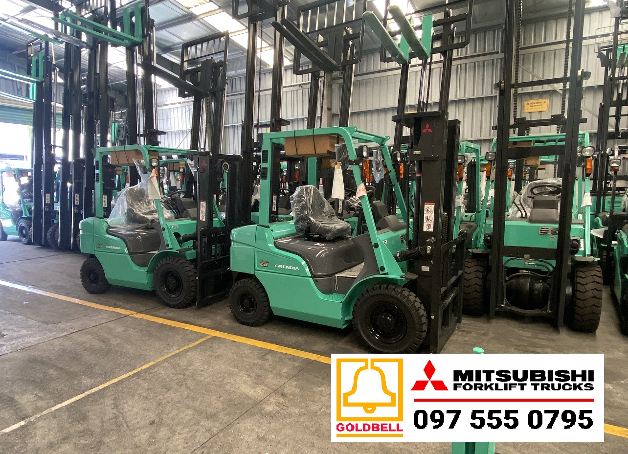Xe nâng Mitsubishi Nhật Bản chính hãng