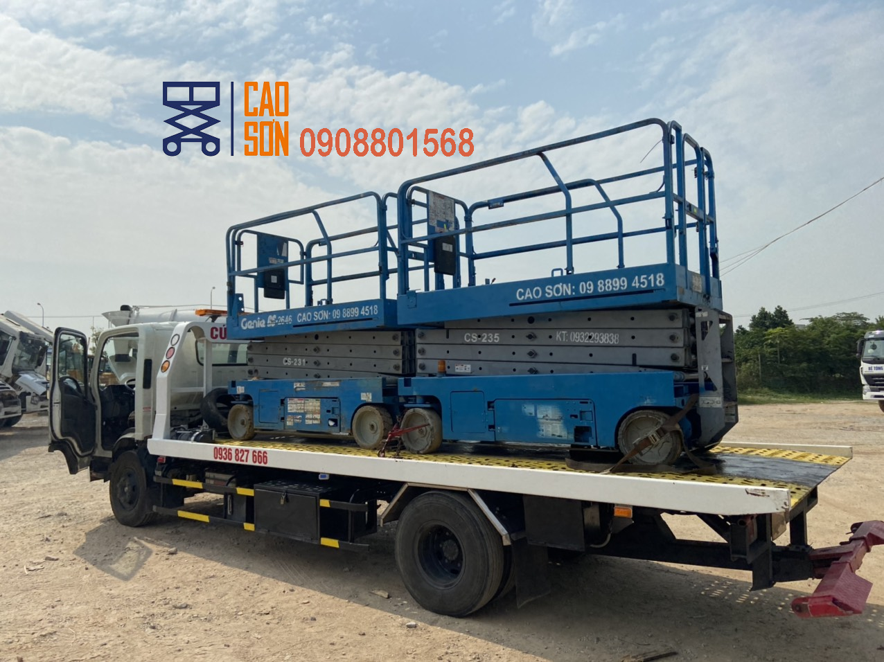 Xe nâng người Genie và báo giá mới nhất 2024