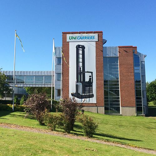 hình ảnh quảng cáo Baner xe nâng unicarries