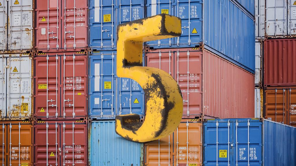 Xe nâng container hàng và 5 giải pháp xếp chồng container trong khu vực cầu cảng