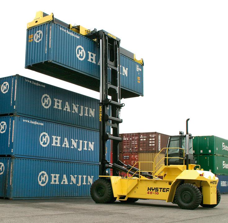 xe nâng container 46 tấn