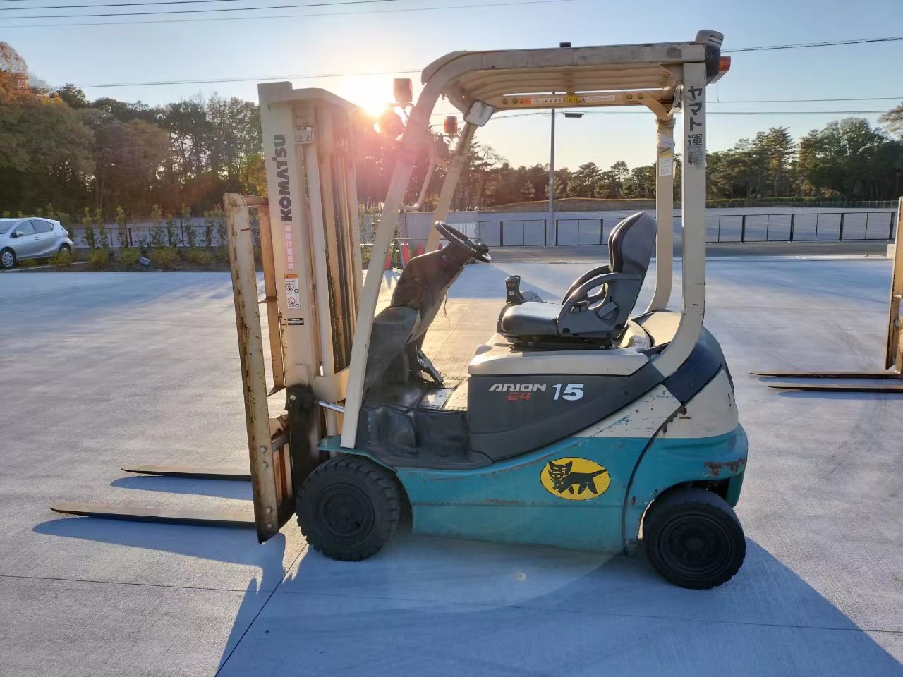 Xe nâng điện cũ 1.5 tấn Komatsu Xe nâng điện cũ 1.5 tấn Komatsu