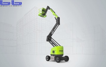 ZA14JE-ZA20JE Xe nâng người boom lift dạng gấp khúc chạy điện Zoomlion có hiệu suất làm việc  cao, khả năng tiếp cận lớn và bảo trì dễ dàng. . Thiết bị chạy bằng điện thân thiện với môi trường, không phát thải, phù hợp với môi trường làm việc bên trong nh